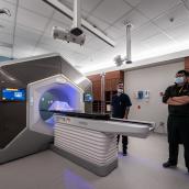 Ethos radiotherapy system with HyperSight imaging solution 