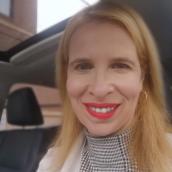 Photo of a woman's face. 