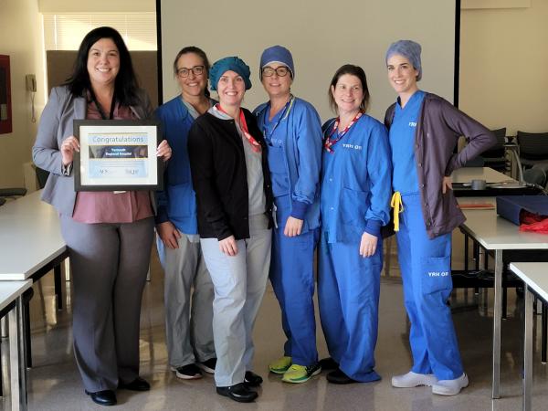 Group of Yarmouth surgeons accept international award