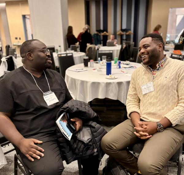 Physicians from Central Zone, Dr. Akeem Adebayo and Dr. Ife Fayanjuola, take part in this year’s Care by Design Conference.