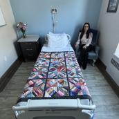 Palliative care bed