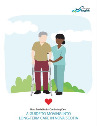 A guide to moving in to long term care brochure cover