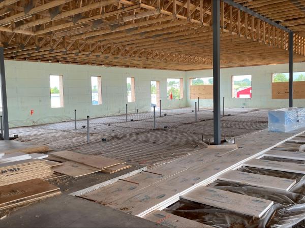 Inside of the Antigonish Collaborative Care Clinic in development