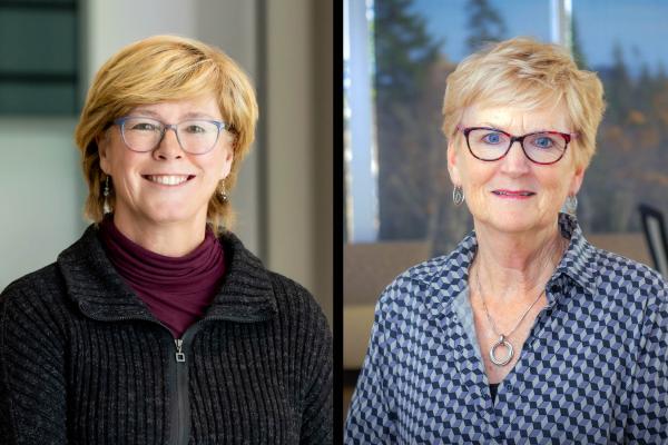 Karen Oldfield and Chris Power