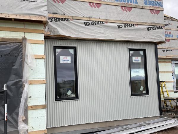 Construction progress at Antigonish Community Health Clinic