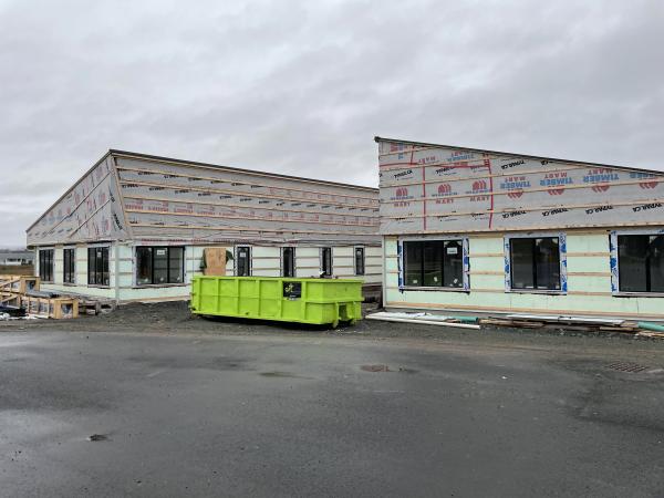 Construction exterior at Antigonish Community HC