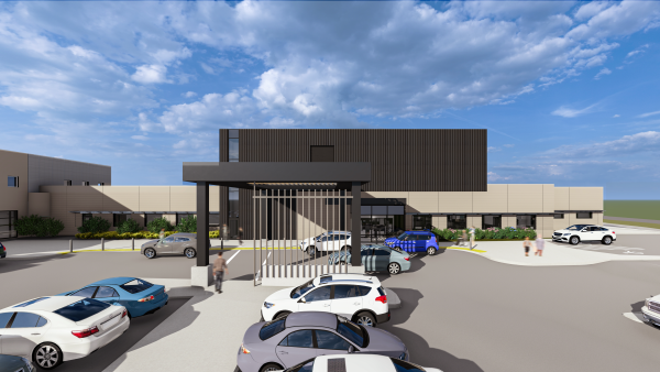 Cumberland Regional Healthcare Centre redevelopment rendering 01