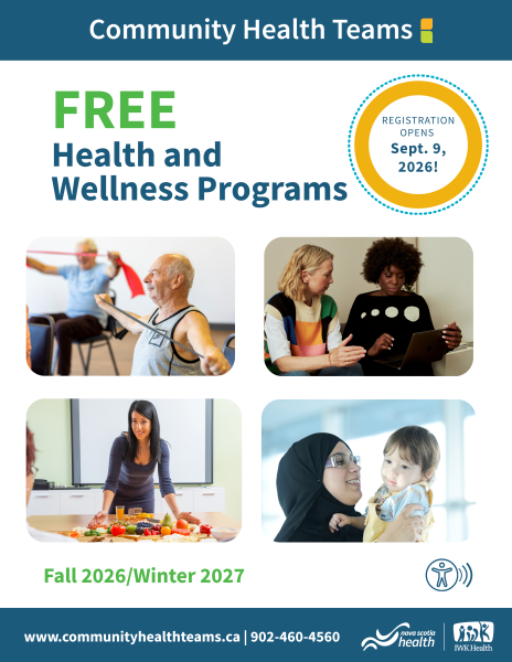 Image of the Fall/Winter CHT flyer